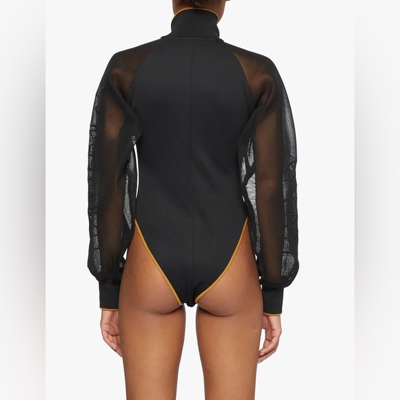 Adidas x Ivy Park Mesh Sleeve Bodysuit - Picture 7 of 8